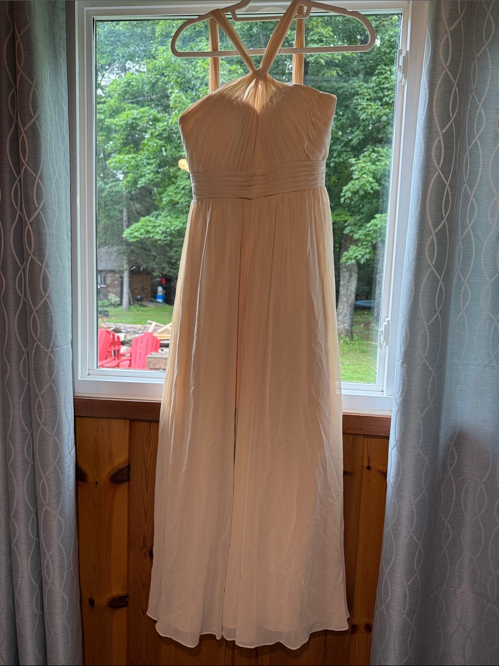 Azazie long dress. Size C (extra small)